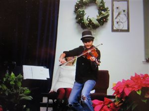 Neil's performance Winter Recital 2016
